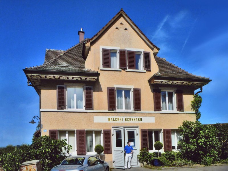 Maler bei der Arbeit